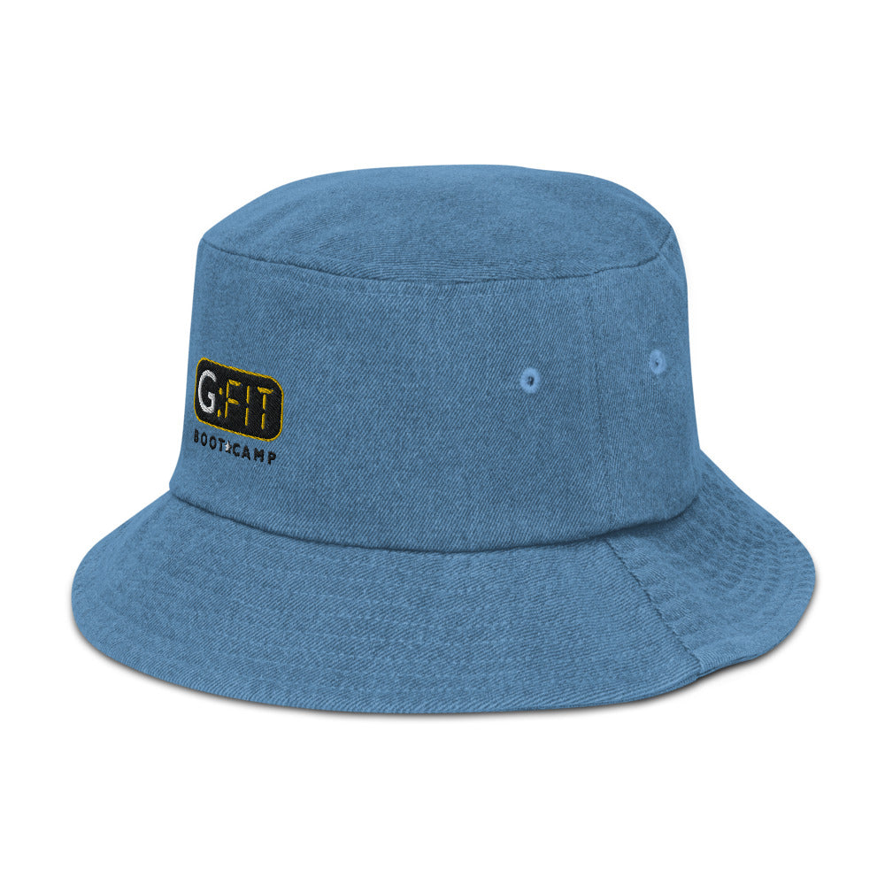 Denim bucket hat
