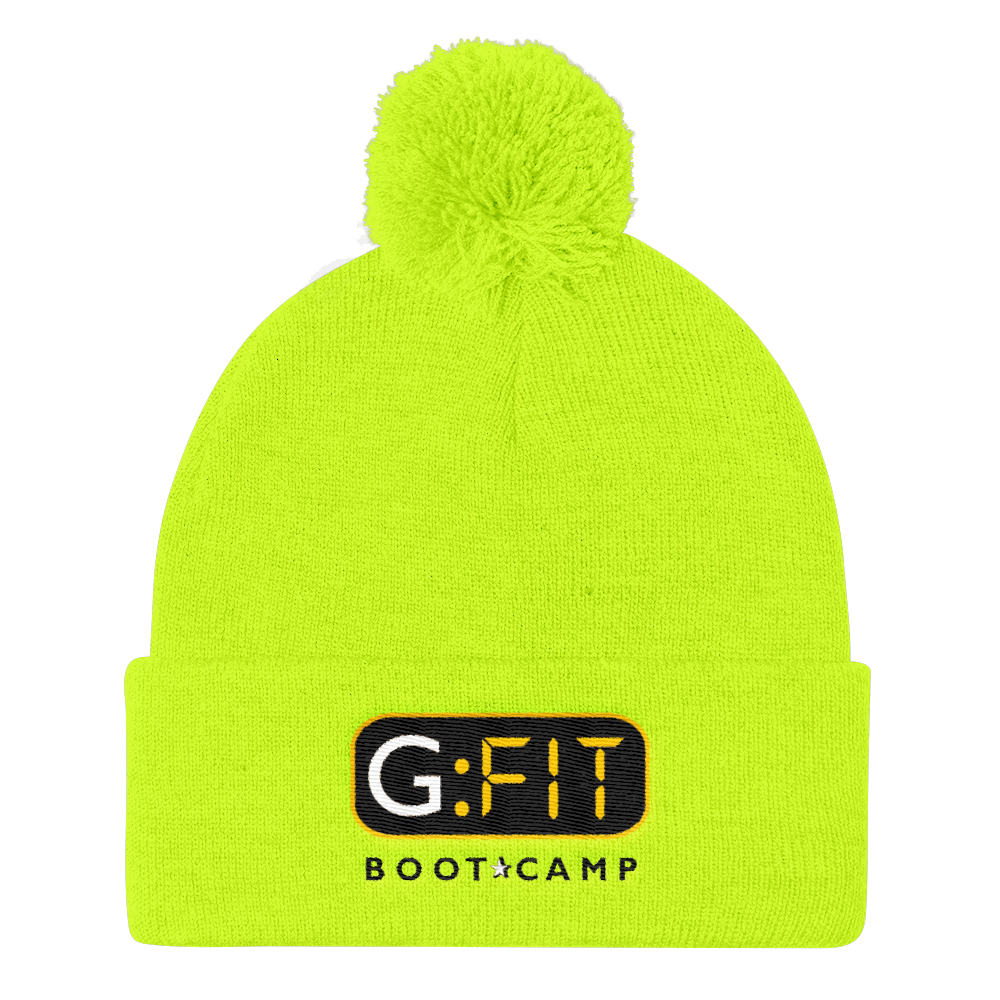 Unisex Pom Pom Knit Cap