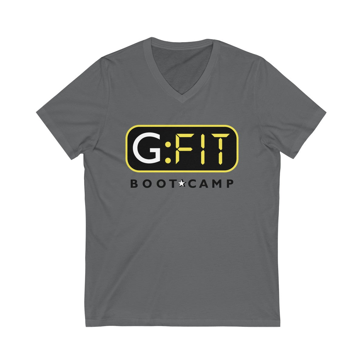 Unisex Jersey Short Sleeve V-Neck Tee