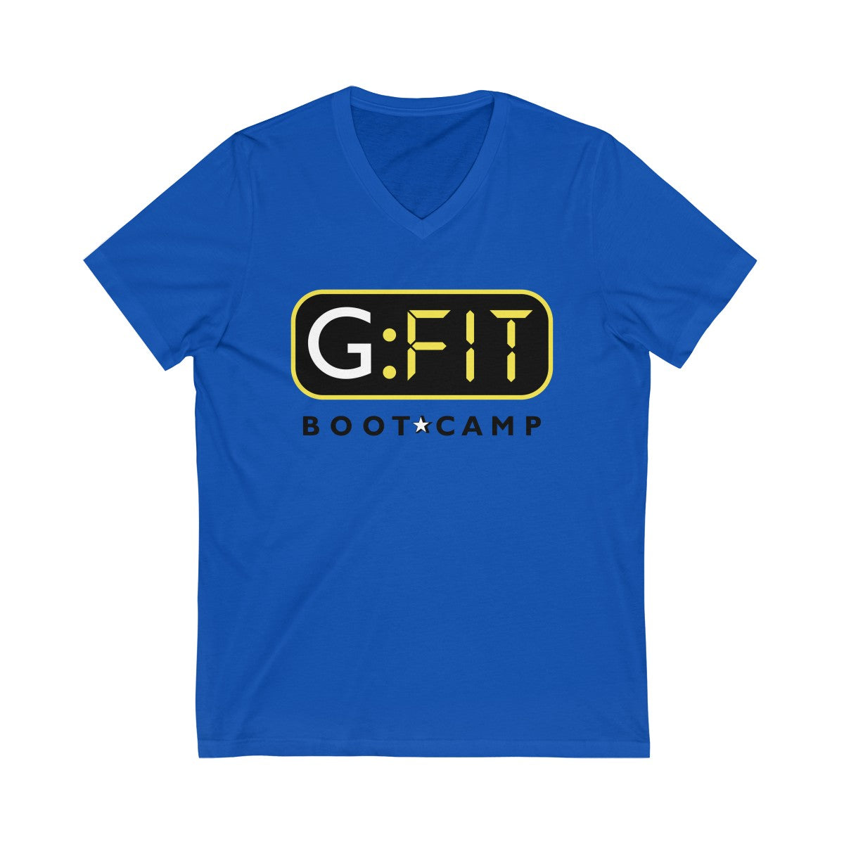Unisex Jersey Short Sleeve V-Neck Tee