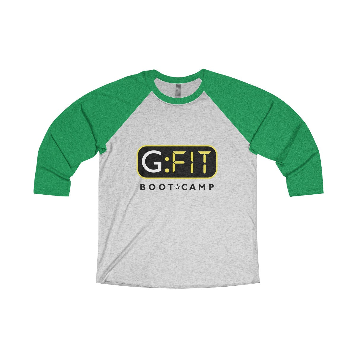 Unisex Tri-Blend 3/4 Raglan Tee