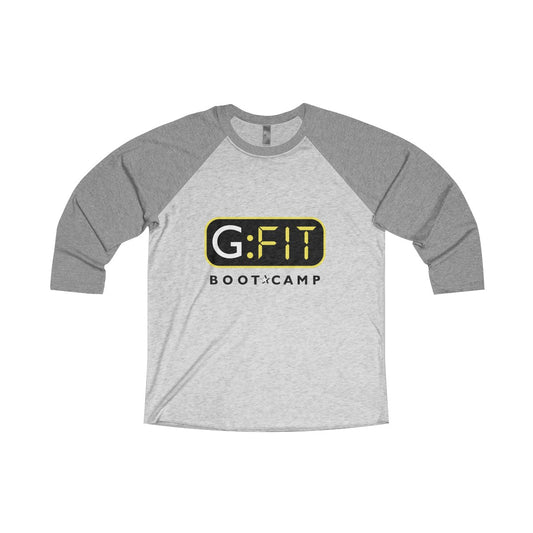 Unisex Tri-Blend 3/4 Raglan Tee