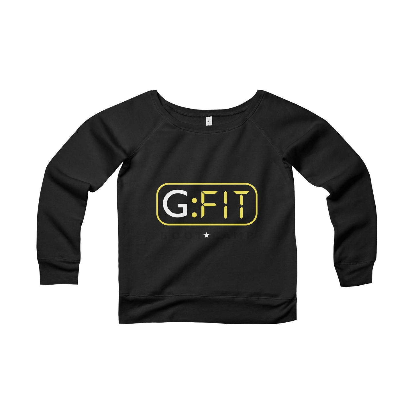 Women's Sponge Fleece Wide Neck Sweatshirt