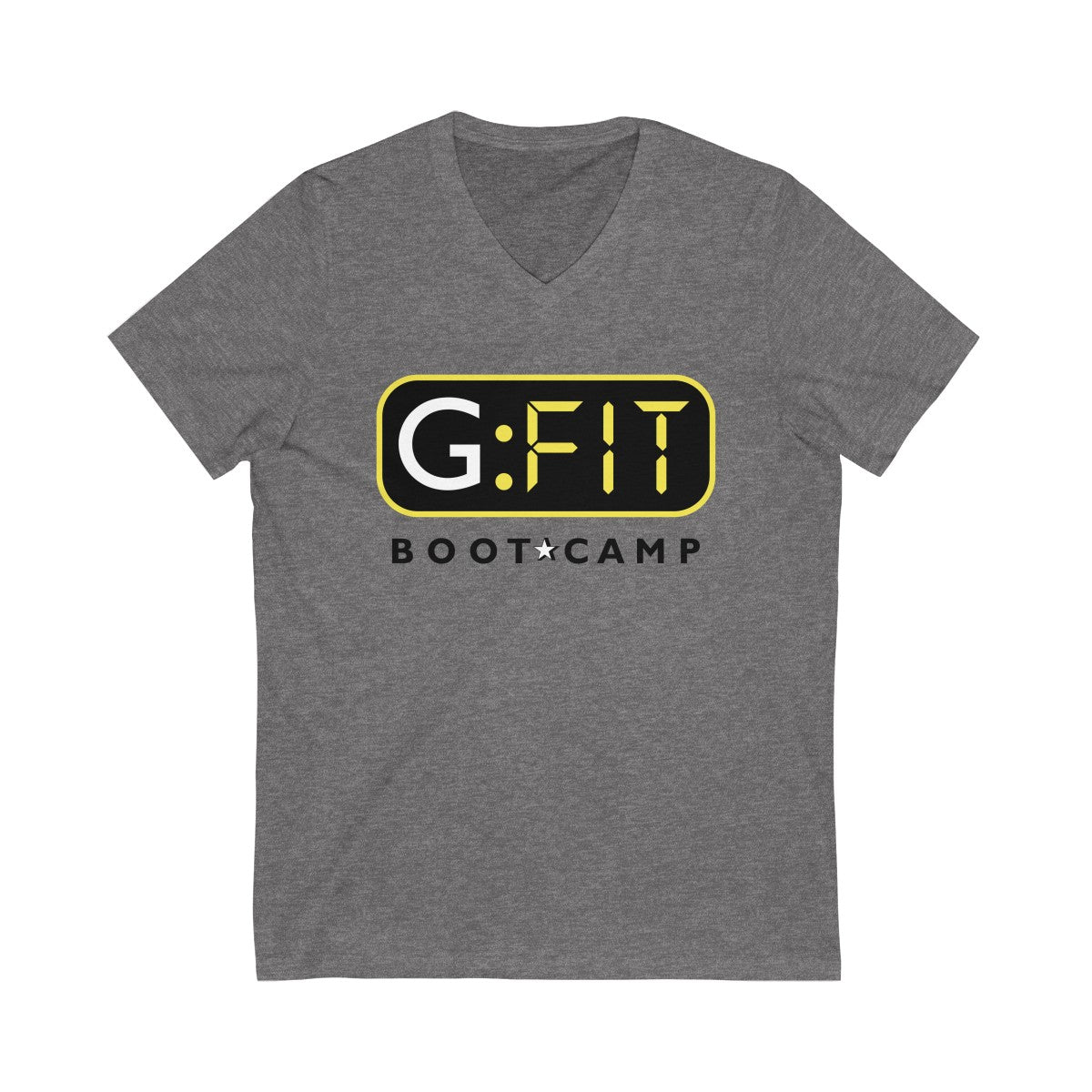 Unisex Jersey Short Sleeve V-Neck Tee
