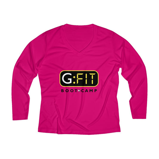 Women's Long Sleeve Performance V-neck Tee