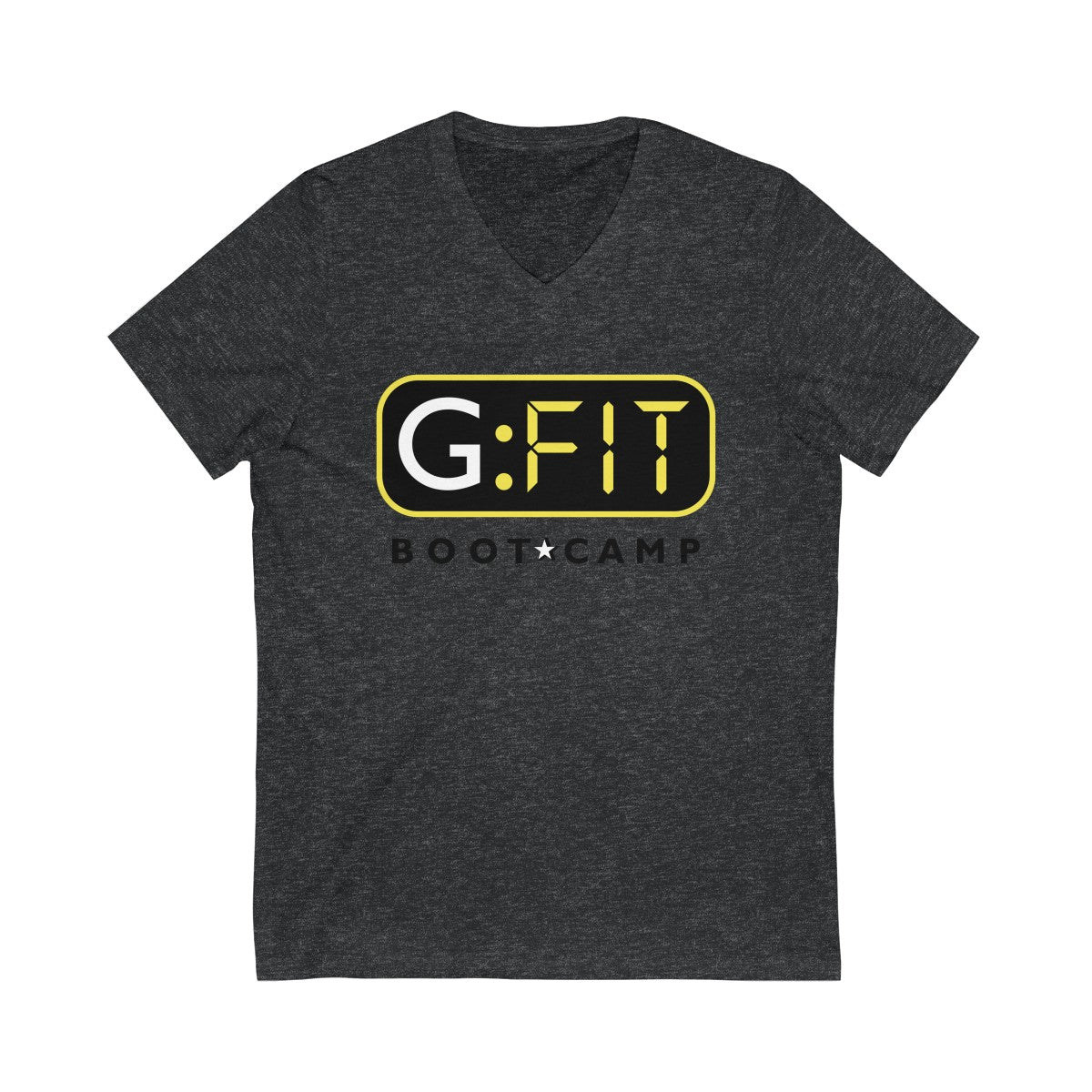 Unisex Jersey Short Sleeve V-Neck Tee