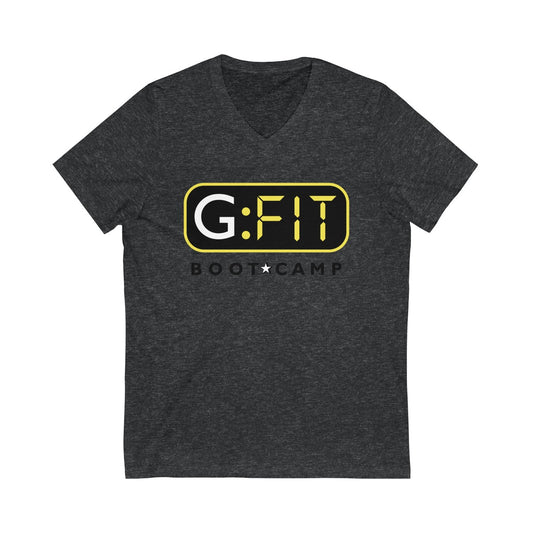 Unisex Jersey Short Sleeve V-Neck Tee