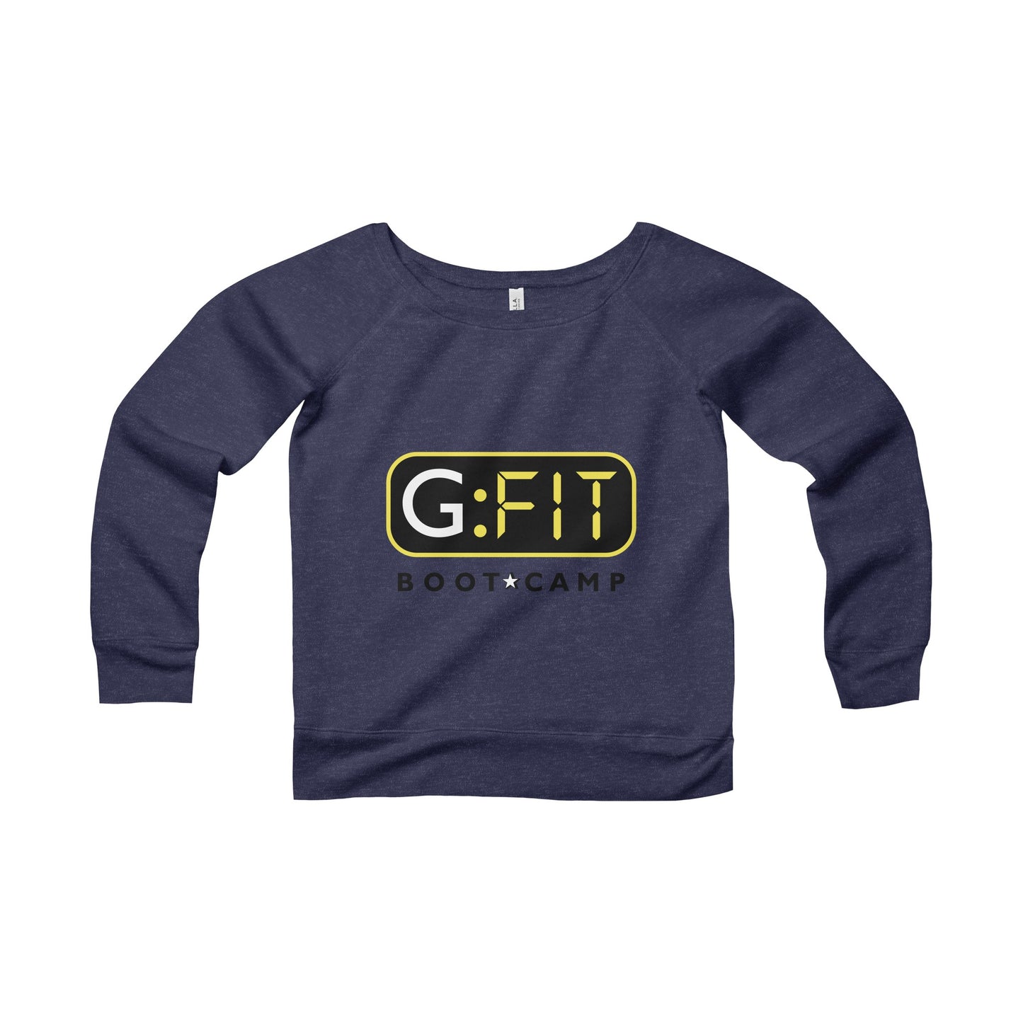 Women's Sponge Fleece Wide Neck Sweatshirt