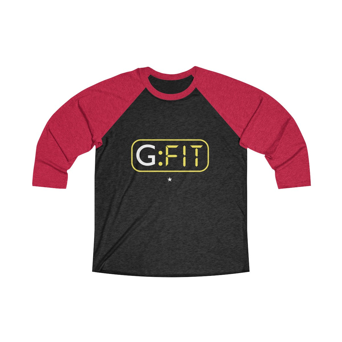 Unisex Tri-Blend 3/4 Raglan Tee