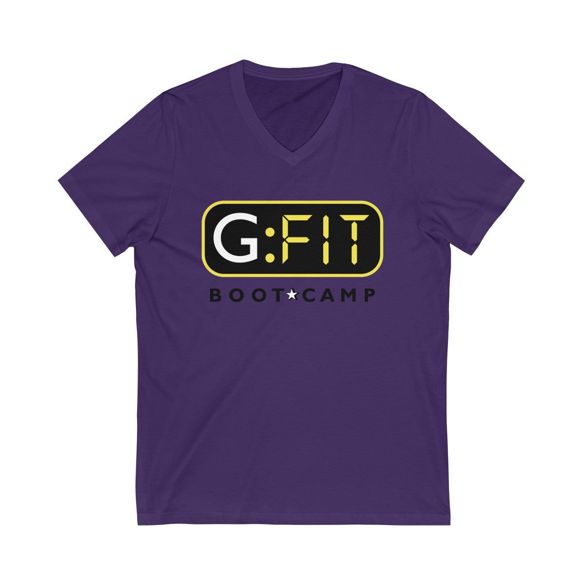 Unisex Jersey Short Sleeve V-Neck Tee