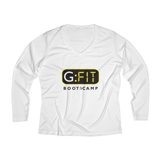 Women's Long Sleeve Performance V-neck Tee