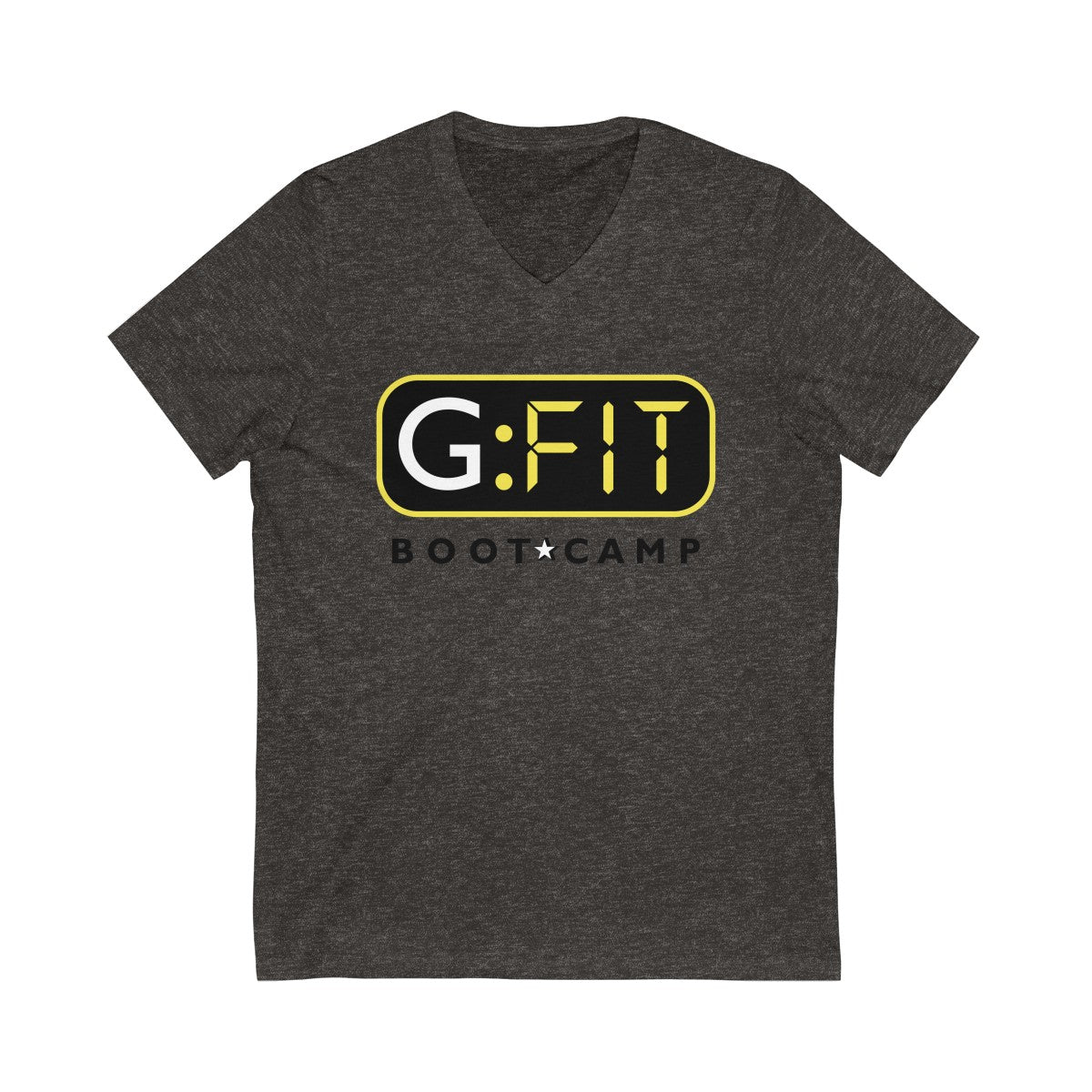Unisex Jersey Short Sleeve V-Neck Tee