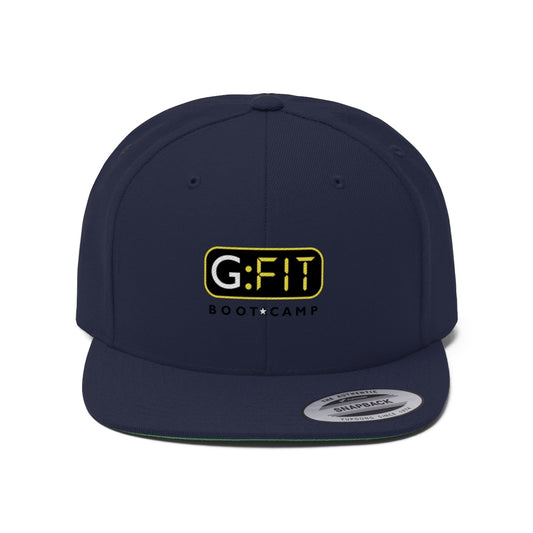 Unisex Flat Bill Hat