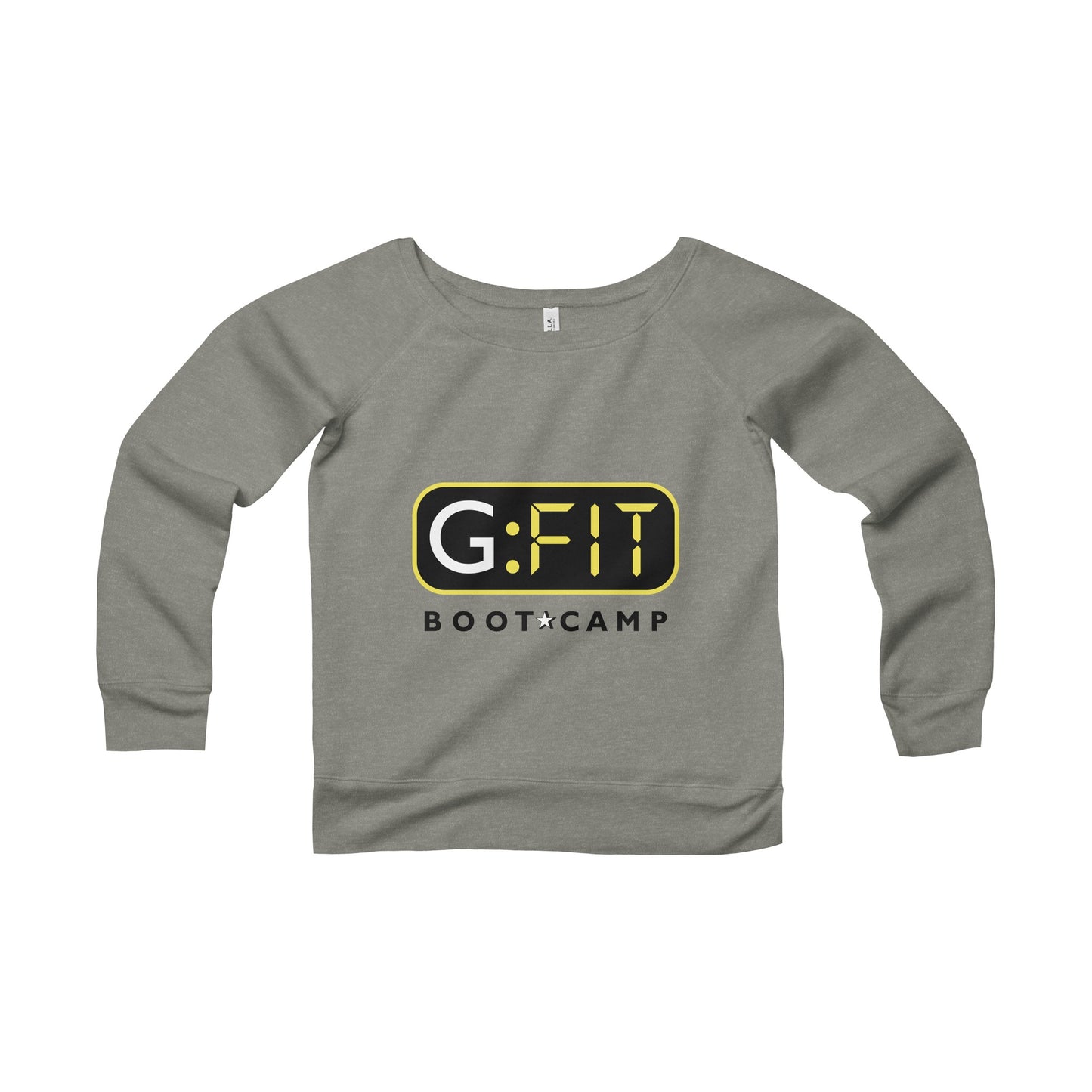 Women's Sponge Fleece Wide Neck Sweatshirt