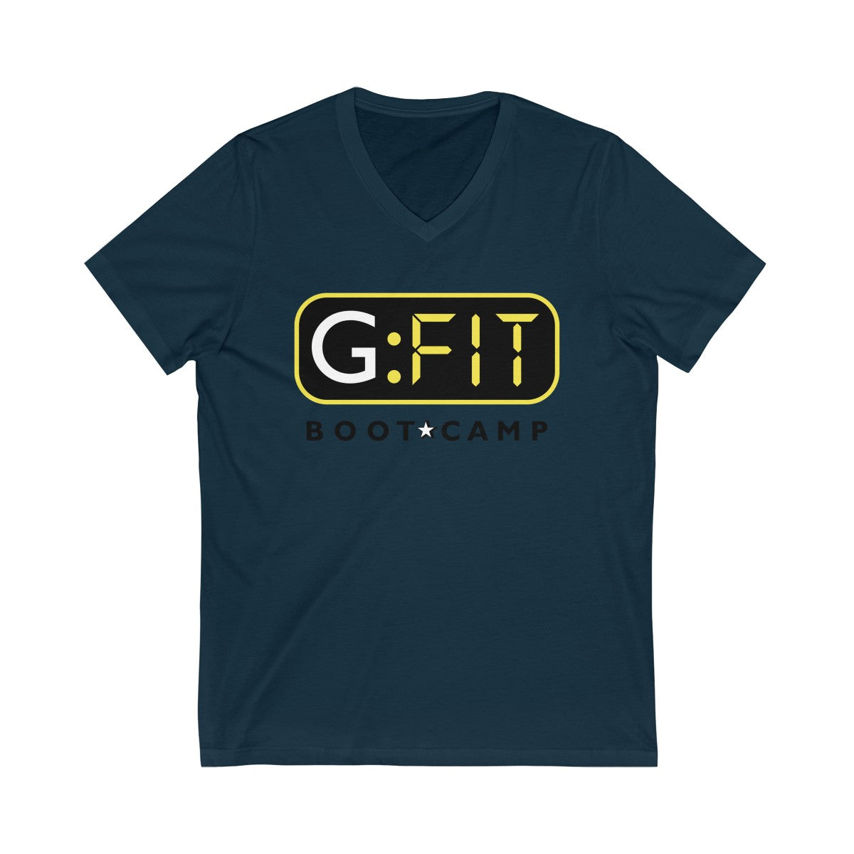 Unisex Jersey Short Sleeve V-Neck Tee