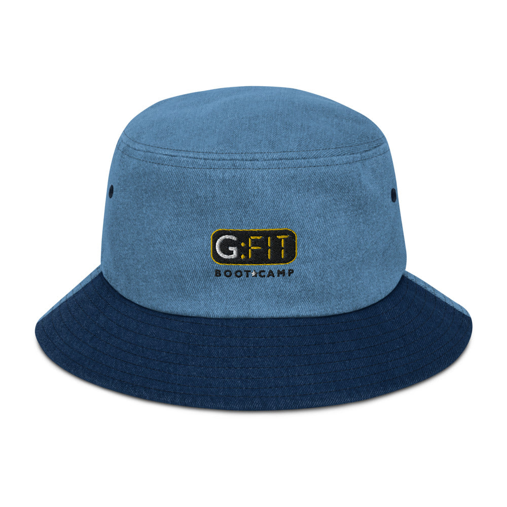 Denim bucket hat