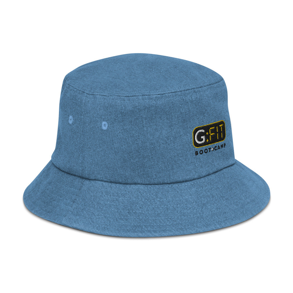 Denim bucket hat