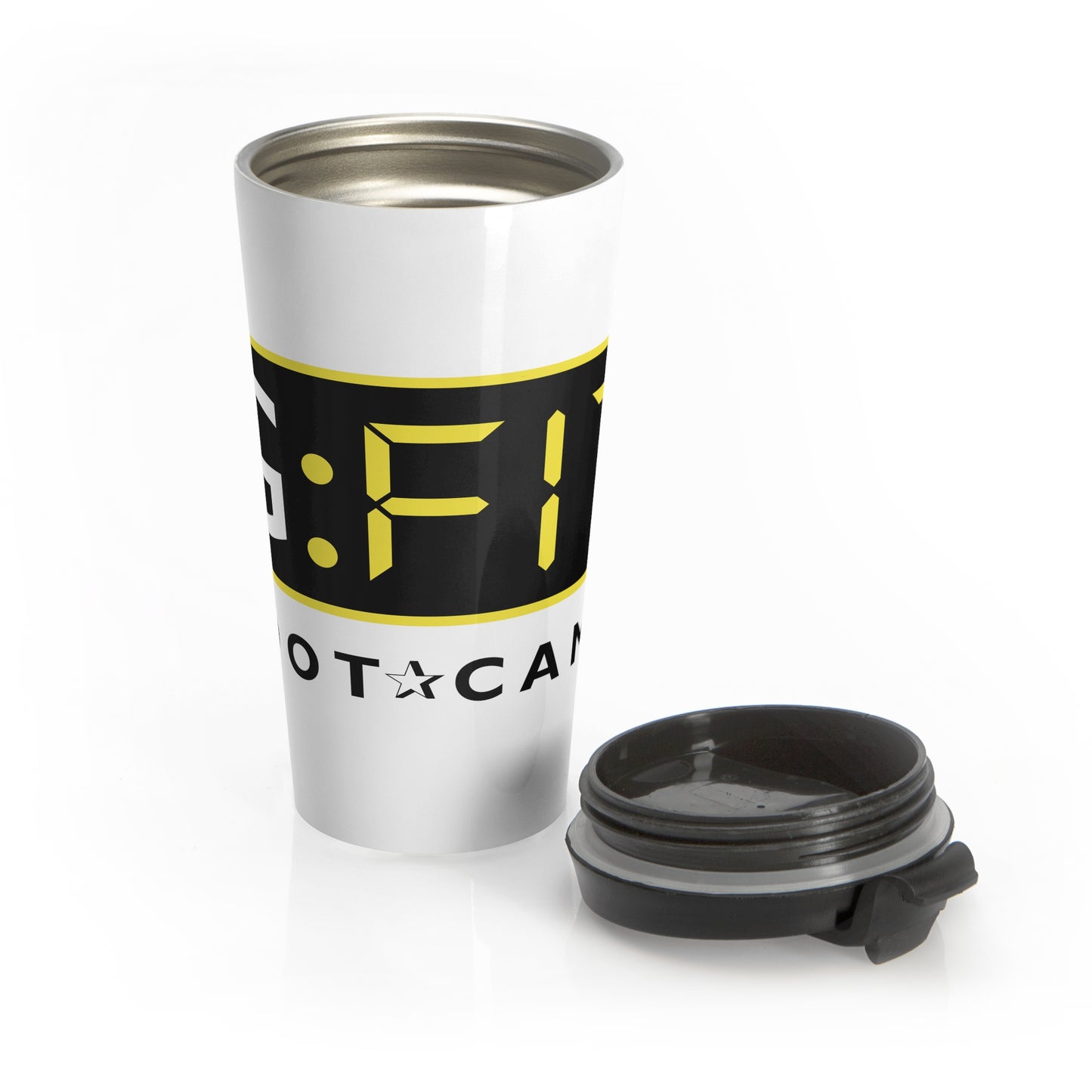 steel mug