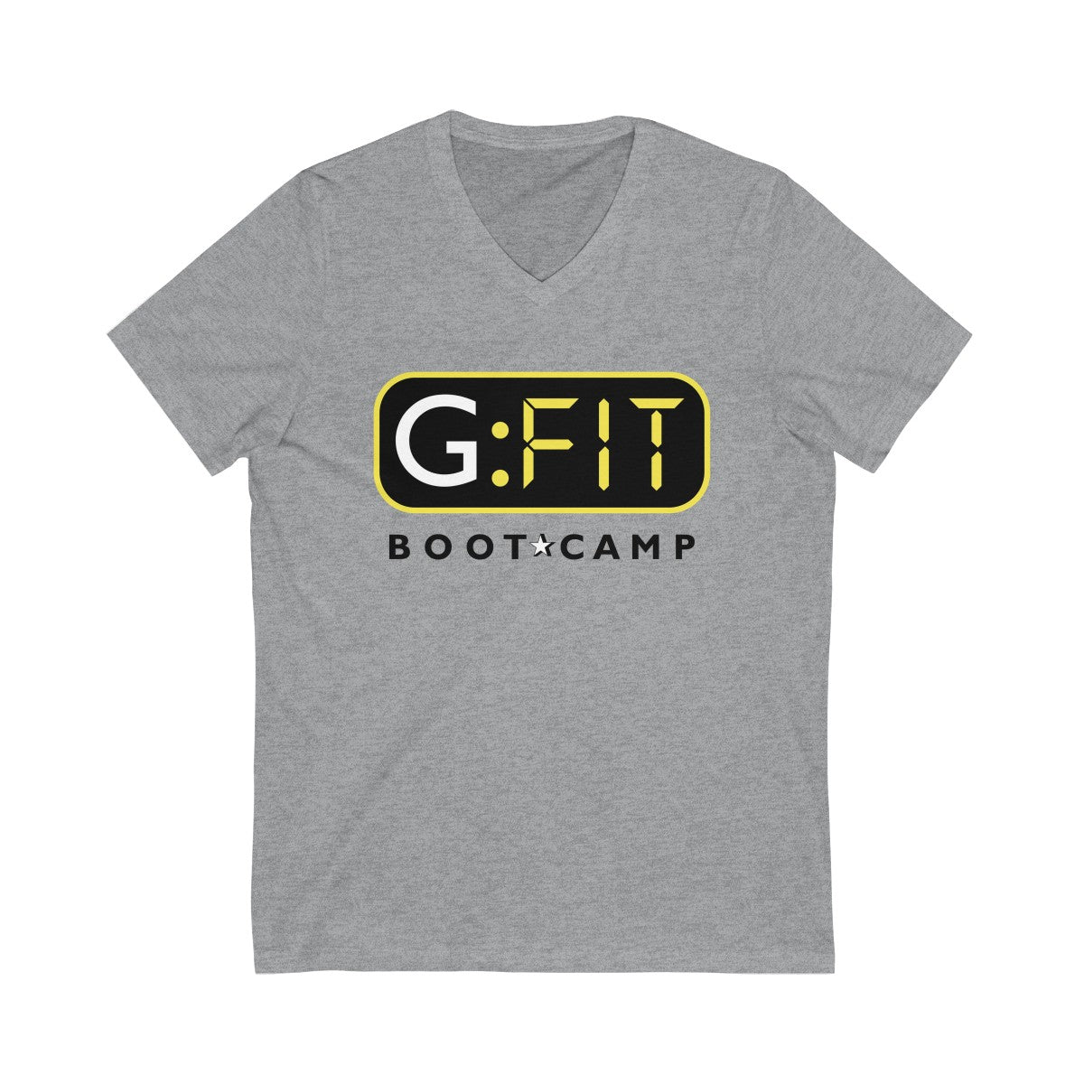 Unisex Jersey Short Sleeve V-Neck Tee