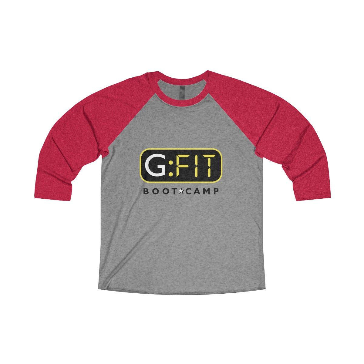 Unisex Tri-Blend 3/4 Raglan Tee