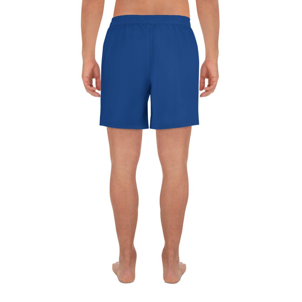 All-Over Print Men's Athletic Long Shorts