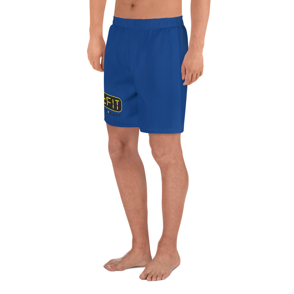All-Over Print Men's Athletic Long Shorts