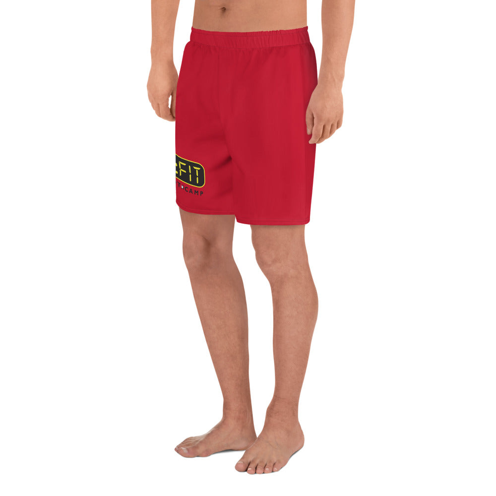 All-Over Print Men's Athletic Long Shorts