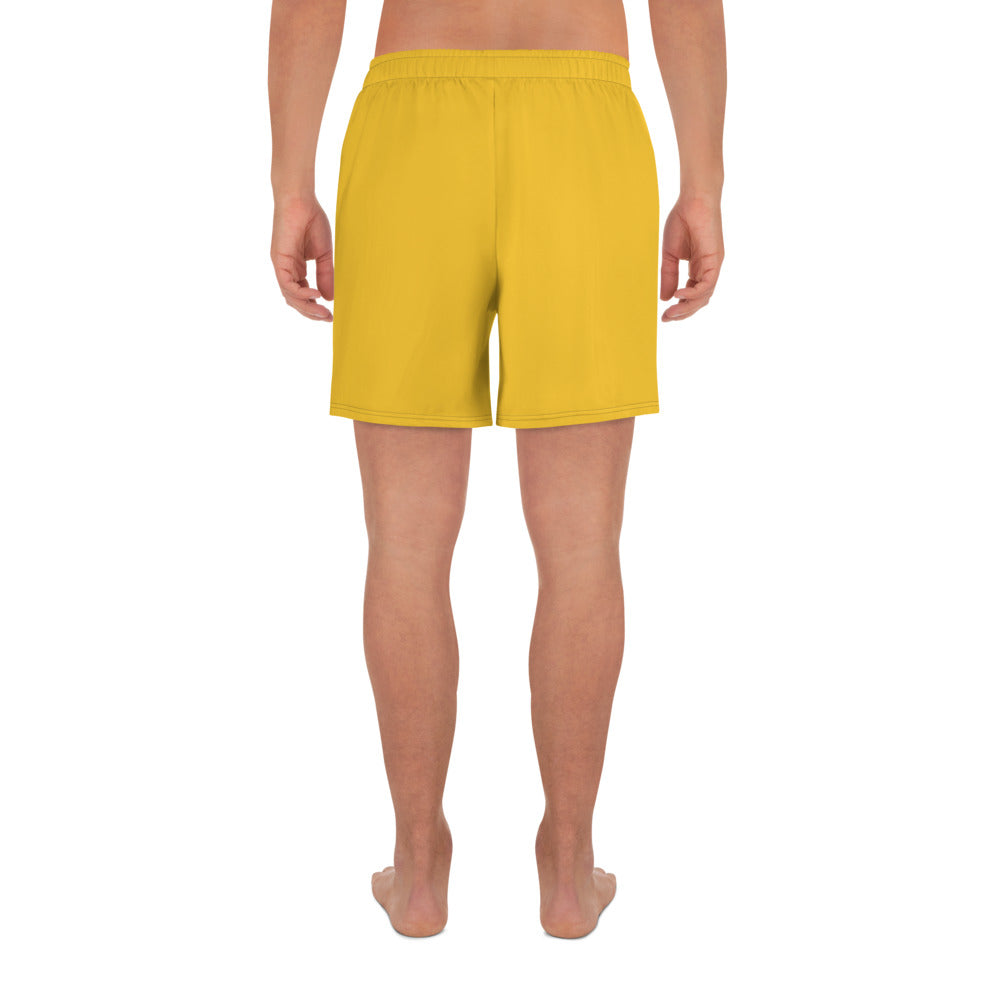 All-Over Print Men's Athletic Long Shorts