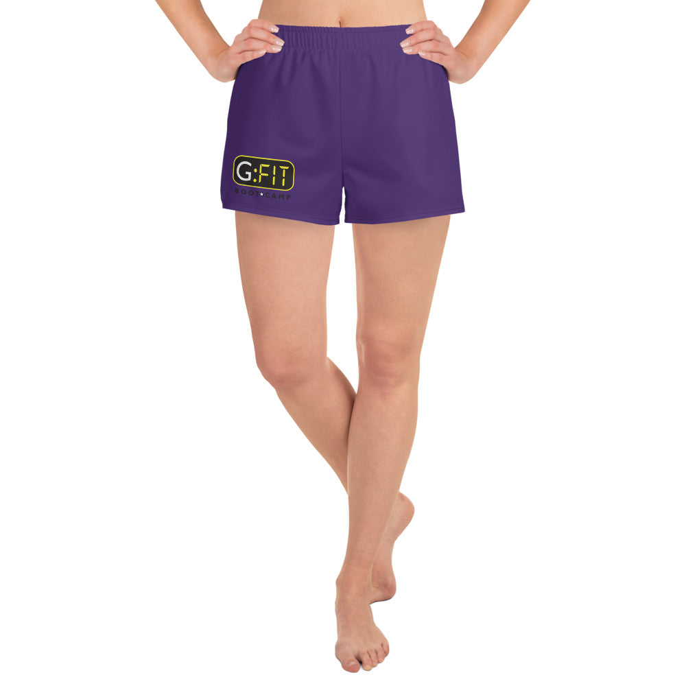 All-Over Print Women's Athletic Short Shorts