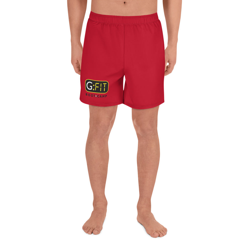 All-Over Print Men's Athletic Long Shorts