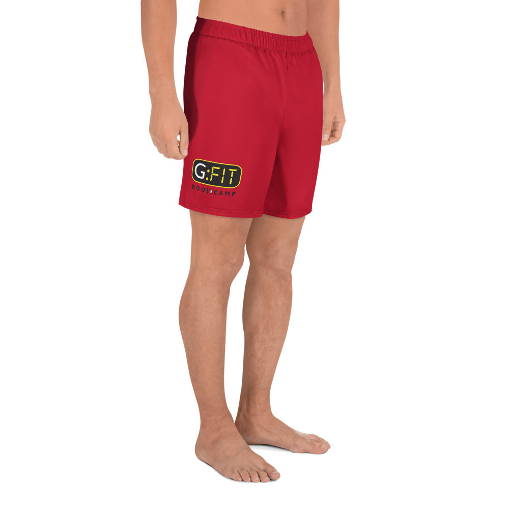All-Over Print Men's Athletic Long Shorts