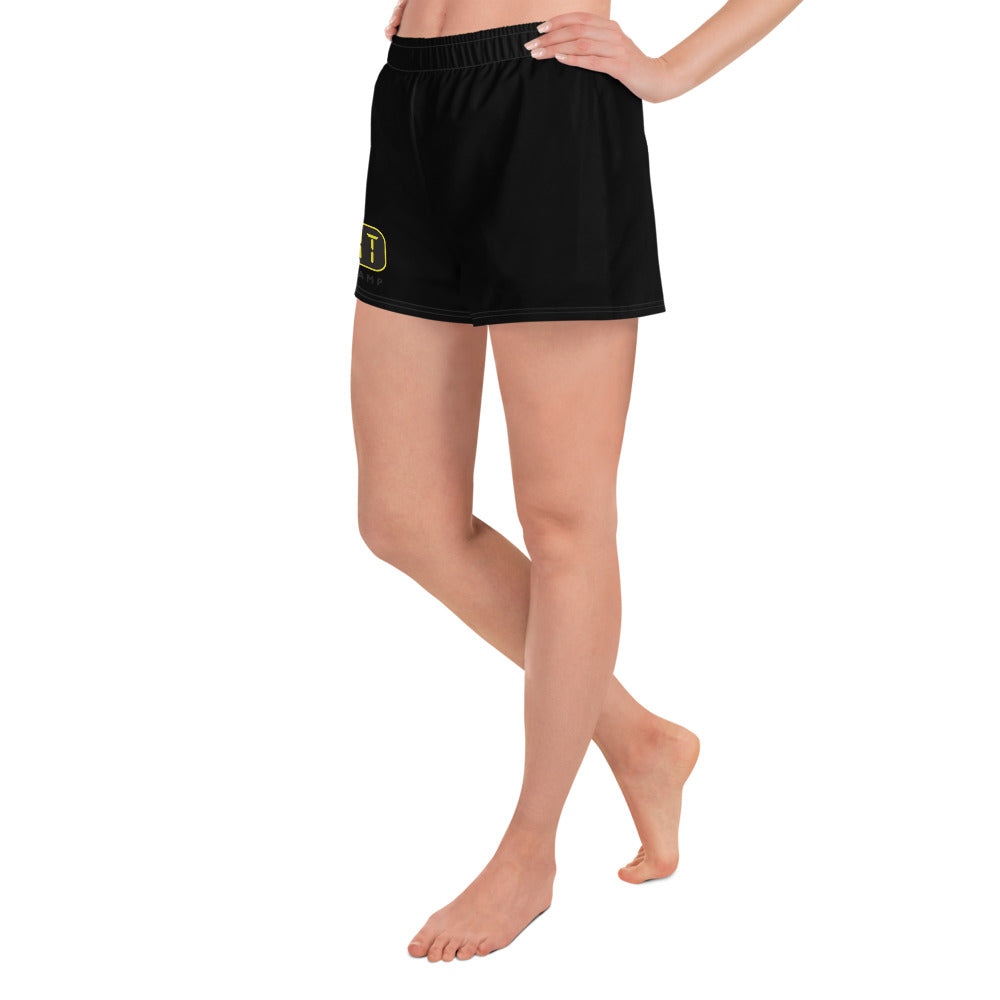 All-Over Print Women's Athletic Short Shorts