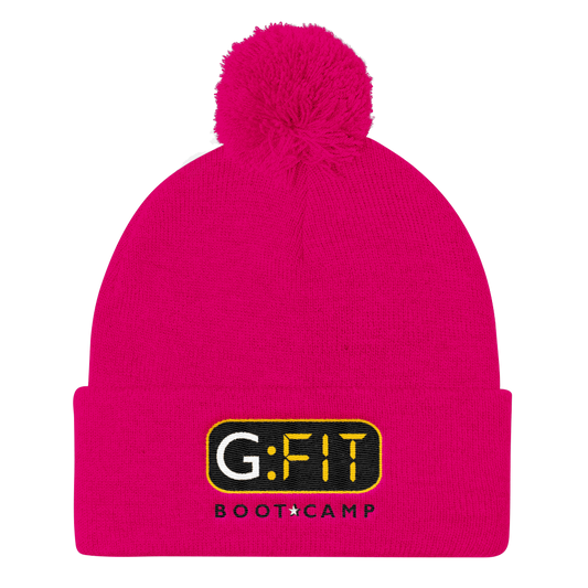 Unisex Pom Pom Knit Cap