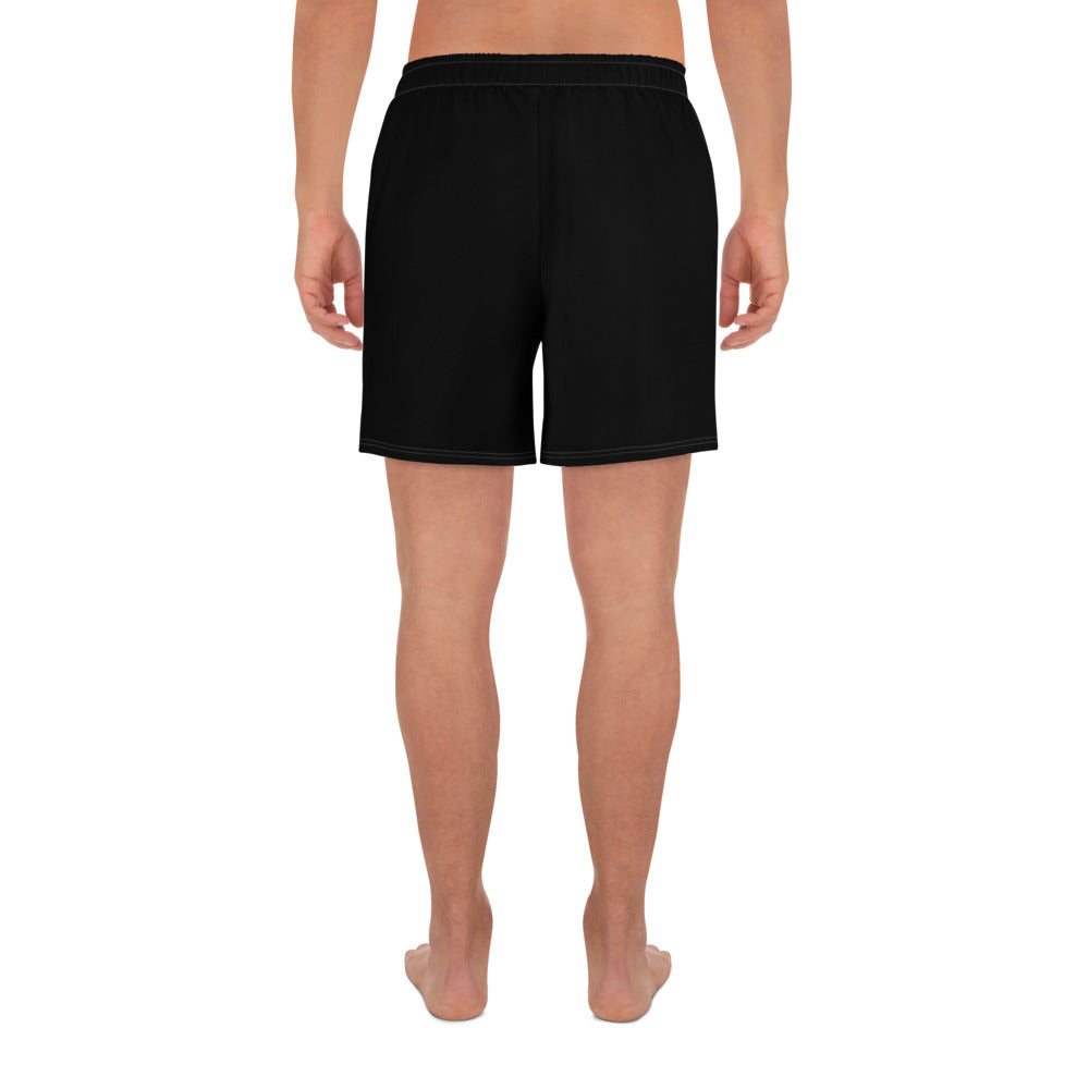 All-Over Print Men's Athletic Long Shorts