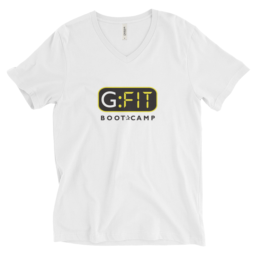 Unisex Short Sleeve V-Neck T-Shirt