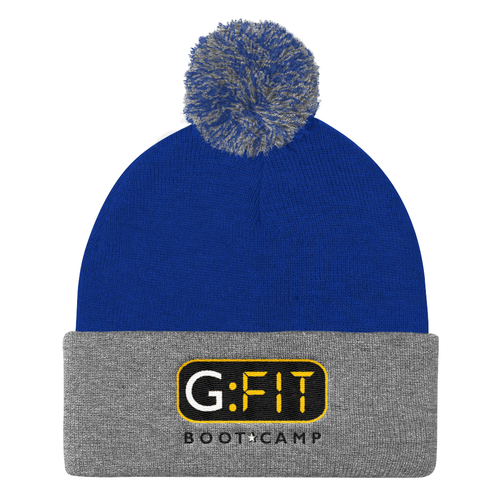 Unisex Pom Pom Knit Cap