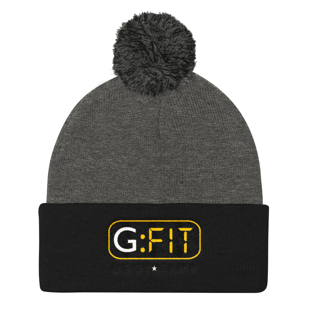 Unisex Pom Pom Knit Cap
