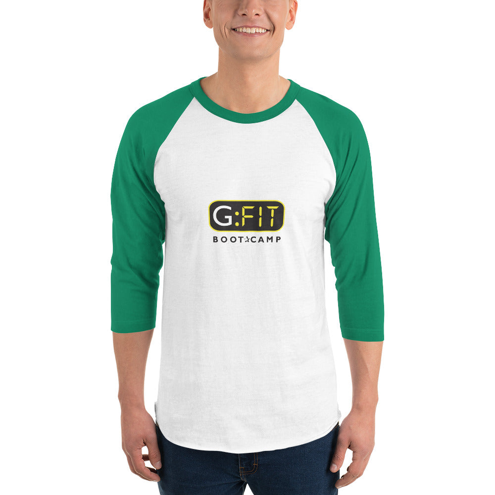 3/4 sleeve raglan shirt